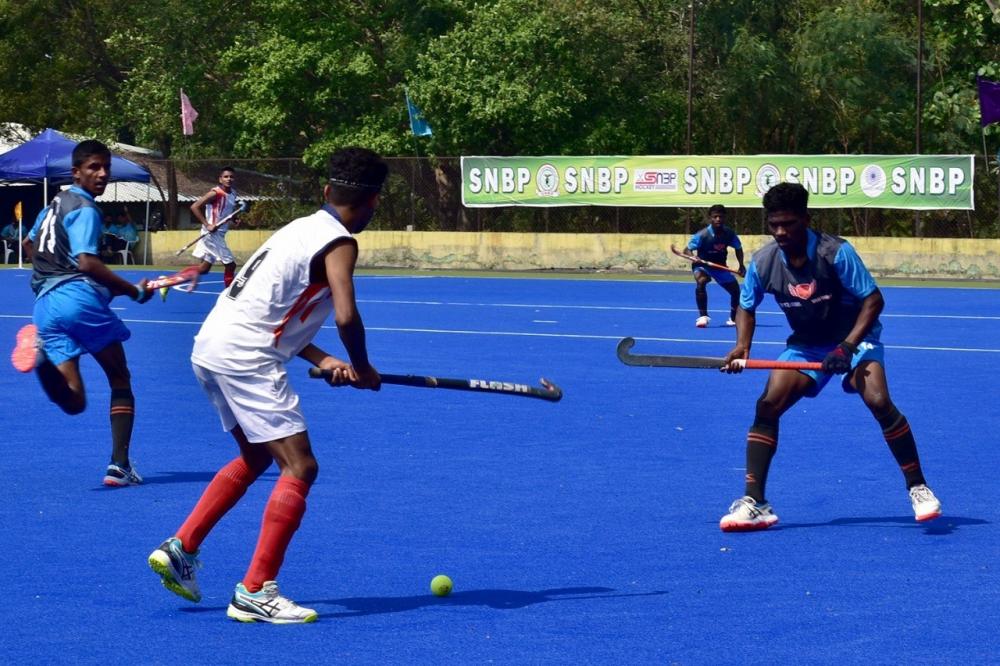 The Weekend Leader - All-India U-16 hockey: Naval Tata Academy, Anwar Society make winning start